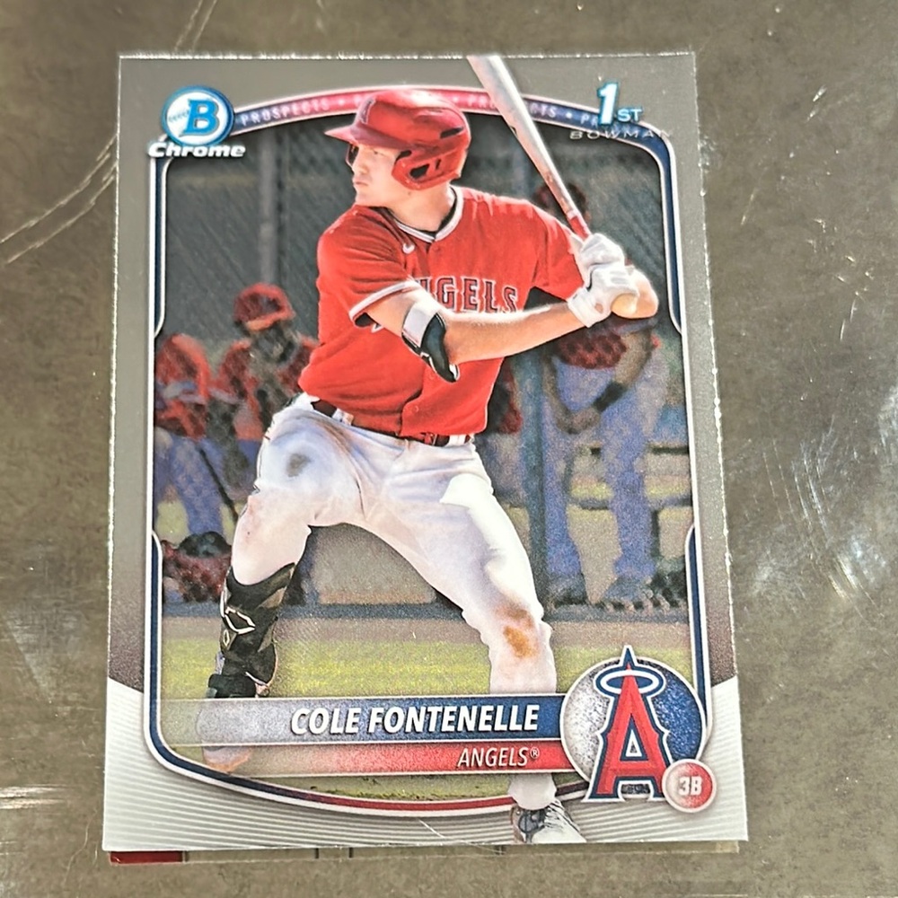 Baseball Trading Card - Angels Player